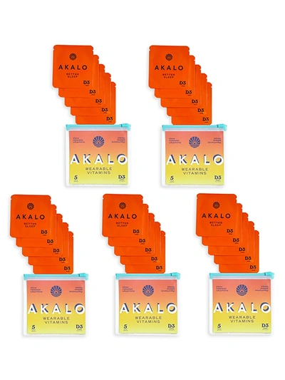 Shop Akalo Vitamin D3 Patches 25-piece Set In Neutral