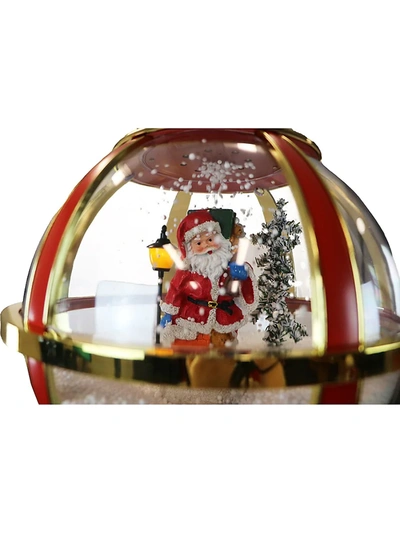 Shop Fraser Hill Farms Let It Snow Series 69-in. Snow Globe Lamp Post