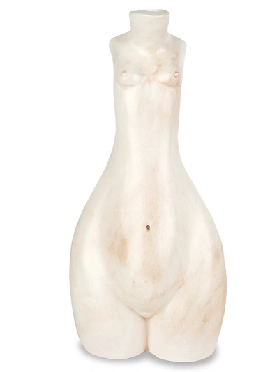 Shop Anissa Kermiche Tit For Tat Tall Marble Candlestick