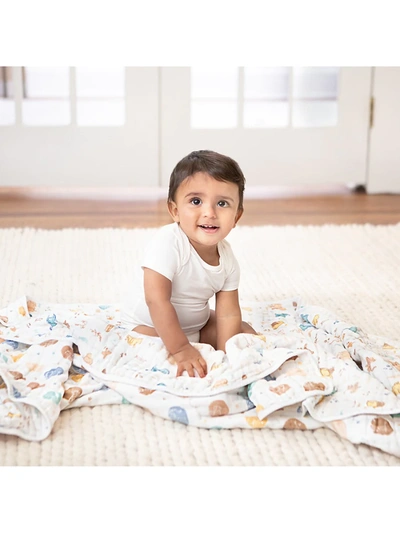 Shop Aden + Anais Baby's Disney's Winnie In The Woods Print Muslin Dream Blanket