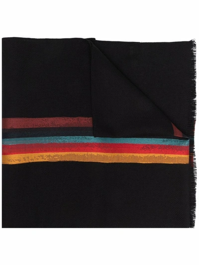 Shop Paul Smith Scarfs Black