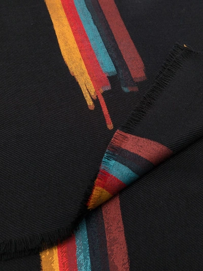 Shop Paul Smith Scarfs Black