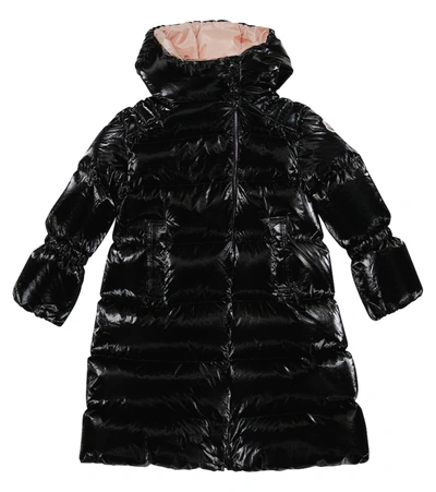 Moncler Kids' Odetta Quilted Puffer Coat In Black | ModeSens