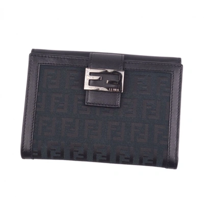 Pre-owned Fendi Leather Small Bag In Black