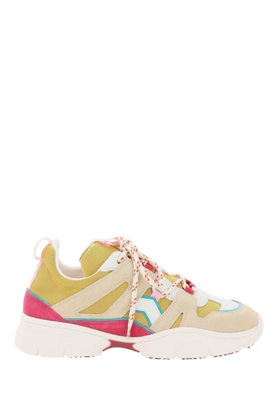 Shop Isabel Marant Panelled Low In Multi