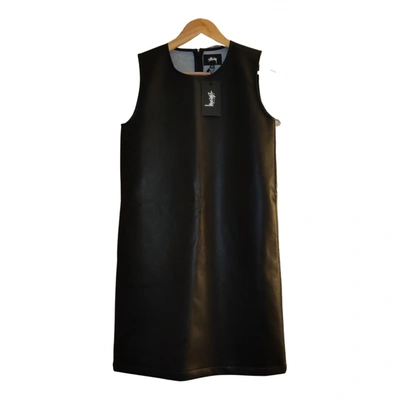Pre-owned Stussy Mid-length Dress In Black