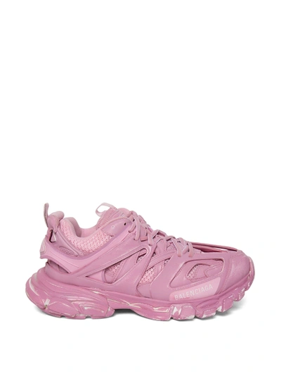 Shop Balenciaga Faded Track Sneaker Faded Pink