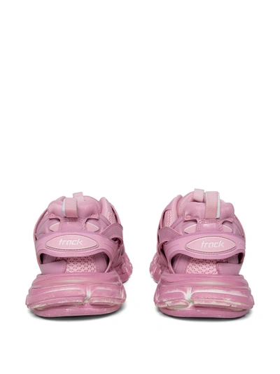 Shop Balenciaga Faded Track Sneaker Faded Pink