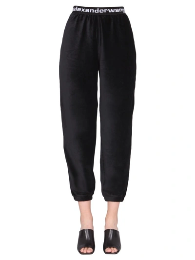 Shop Alexander Wang T Jogging Pants In Black