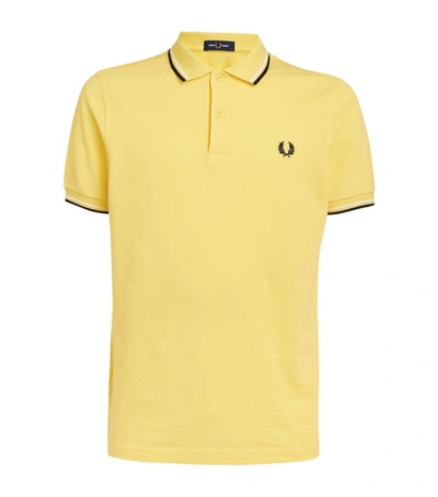 Shop Fred Perry Twin Tipped Polo Shirt In Multi