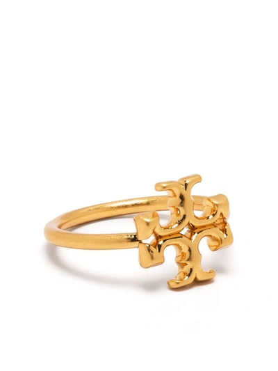 Shop Tory Burch Kira Double T Ring In Gold