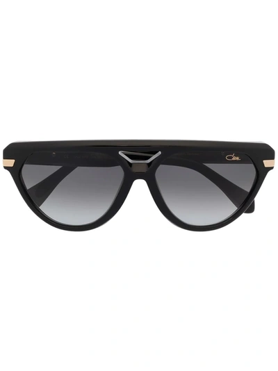 Shop Cazal 8503 Pilot-frame Sunglasses In Black