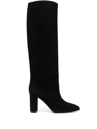 Via Roma 15 Knee-length Boots In Black
