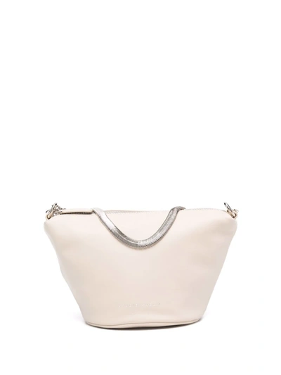 Shop Studio Amelia Trapeze-shaped Tote Bag In Neutrals