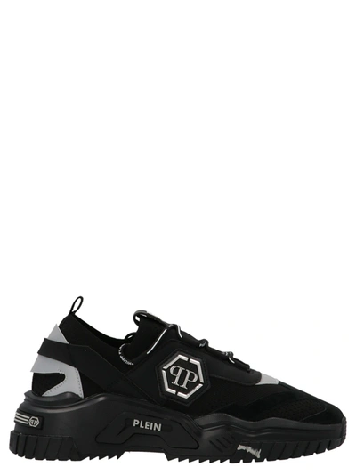 Shop Philipp Plein Vegan Trainer Shoes In Black