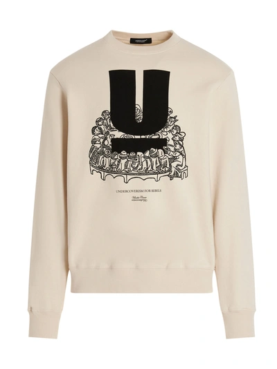 Shop Undercover Sweatshirt In White