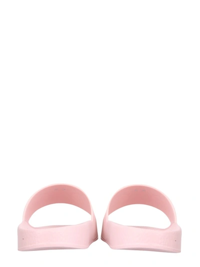 Shop Ferragamo Slide Groovy Sandals In Pink