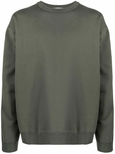 Ambush Logo-print Sleeve Sweatshirt In Green
