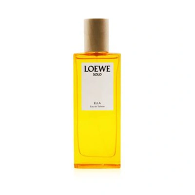 Shop Loewe Ladies Solo Ella Edt Spray 1.7 oz Fragrances 8426017069243 In Pink