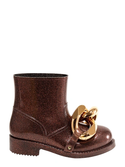 Shop Jw Anderson Ankle Boots In Brown