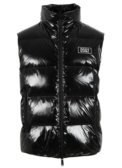 Shop Dsquared2 Gilet Vest In Black