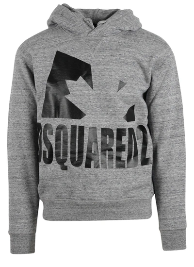 Shop Dsquared2 Felpa Sweatshirt In Grey