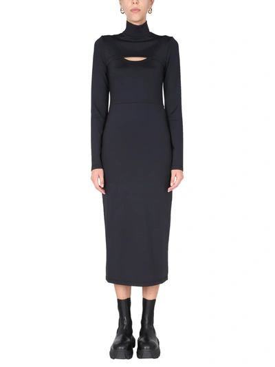 Ambush Womens Black Polyamide Dress In Nero
