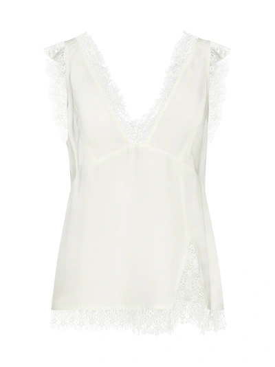 Shop Pinko Top In Soft White