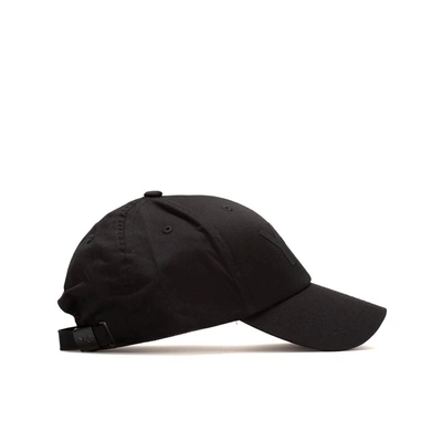 Y-3 Logo Cap In Black