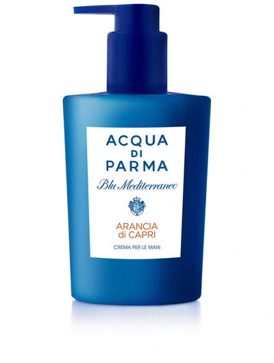 Shop Acqua Di Parma Blu Mediterraneo Arancia Di Capri Hand Cream 10 oz In Beige