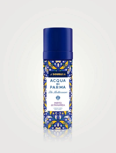 Shop Acqua Di Parma Blu Mediterraneo Mirto Di Panarea Body Lotion 5 oz In Olive