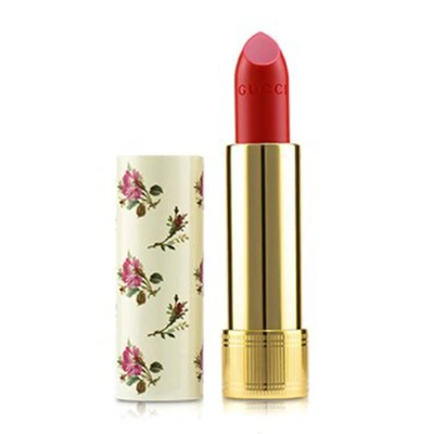 Shop Gucci Ladies Rouge A Levres Voile Lip Colour 0.12 oz # 302 Agatha Orange Makeup 3614227749689