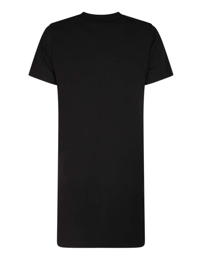 Shop Kenzo Cotton T-shirt Dress In Black