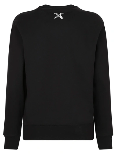 Shop Kenzo Cotton Sweatshirt In Black