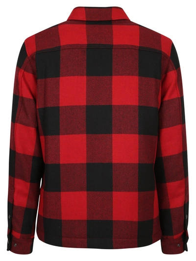 Shop Woolrich Over Checkered Jacket In Multi