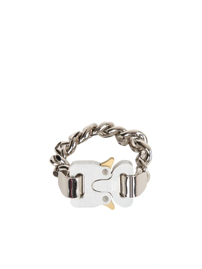 Shop Alyx 1017  9sm Brass Bracelet In Metallic