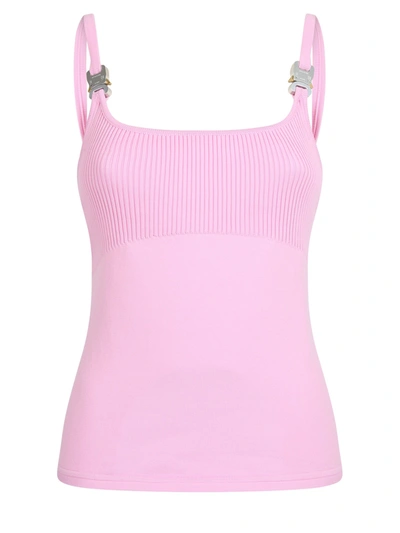 Shop Alyx 1017  9sm Buckle Inserts Top In Pink