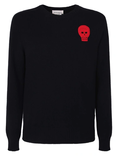 Shop Alexander Mcqueen Cashmere Sweater In Black