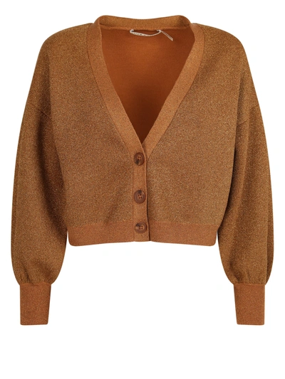 Shop Alice And Olivia Alice + Olivia Wool Blend Cardigan In Brown