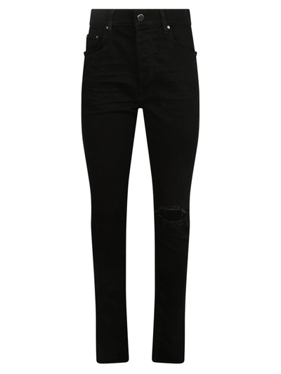 Shop Amiri Denim Jeans In Black