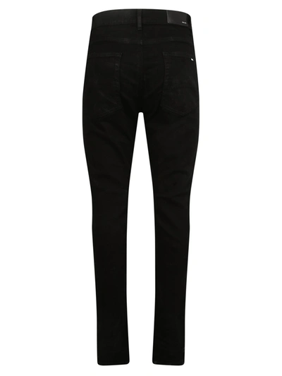 Shop Amiri Denim Jeans In Black