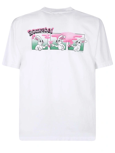 Shop Domrebel Dom Rebel Printed T-shirt In White