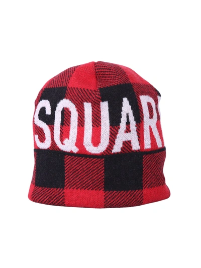 Shop Dsquared2 Wool Beanie Hat In Black