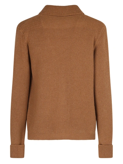 Shop Tom Ford Cashmere Cardigan In Brown