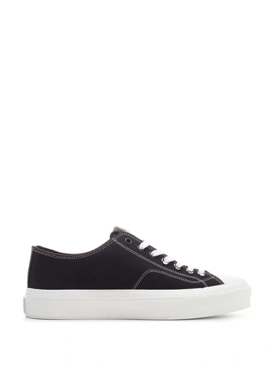 Shop Givenchy Low Top Sneakers In Black