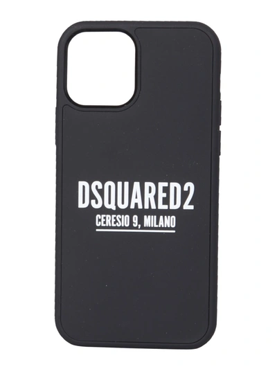 Shop Dsquared2 Logo Printed Iphone12 Pro Case In Black