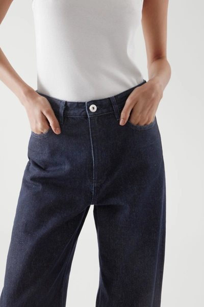 Shop Cos Arch Jeans - Tapered In Blue