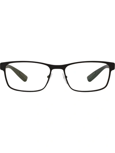 Shop Prada Lifestyle Rectangle-frame Glasses In White