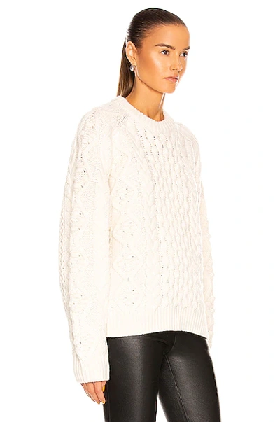 Shop Loulou Studio Secas Sweater In Ivory