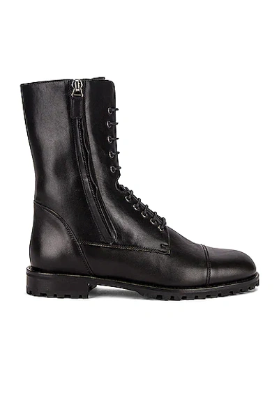 Shop Manolo Blahnik Lugata 10 Boot In Black